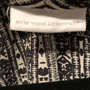 New York & Company Tops - Black and White drape top New York & Company Tops - Black and White drape top